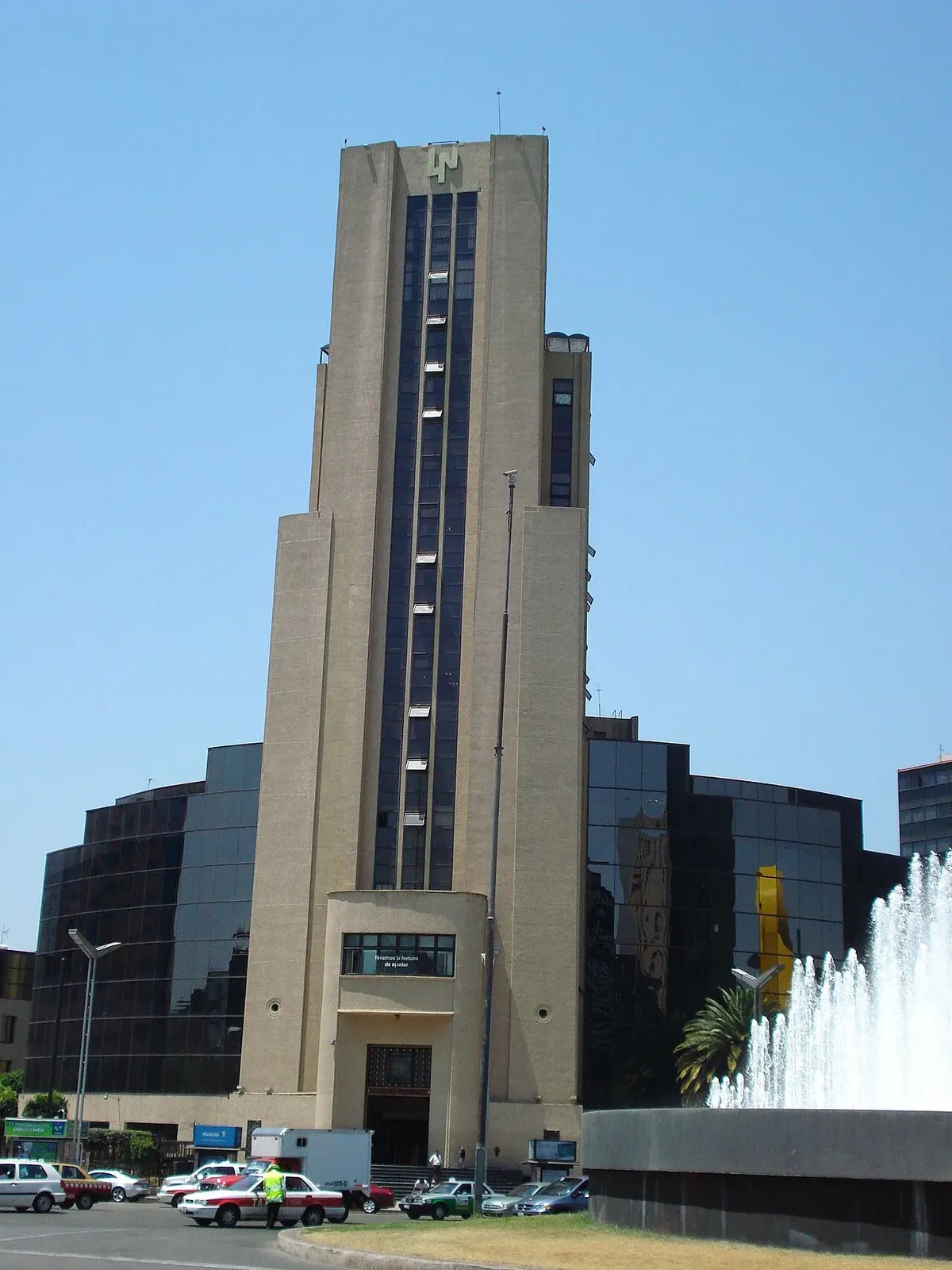 Edificio El Moro de la Lotería Nacional en la Ciudad de México