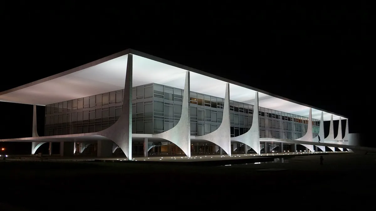 Palácio do Planalto, em Brasília, sede do governo federal — emissor dos títulos públicos vendidos no Tesouro Direto